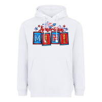 White American mini Heavyweight Hoodie - Neo Western