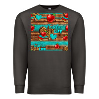 Smoke teacher life seamless pattern Premium Sweatshirt - HRA Design Shop
