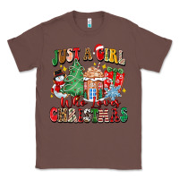 Chestnut just a girl who loves christmas Classic Tee - Zillion Design Studio