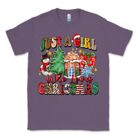 Lavender just a girl who loves christmas Classic Tee - Zillion Design Studio