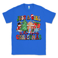 True Royal just a girl who loves christmas Classic Tee - Zillion Design Studio
