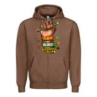 Chestnut teach black history Zipper Hoodie - texasbilliewilder