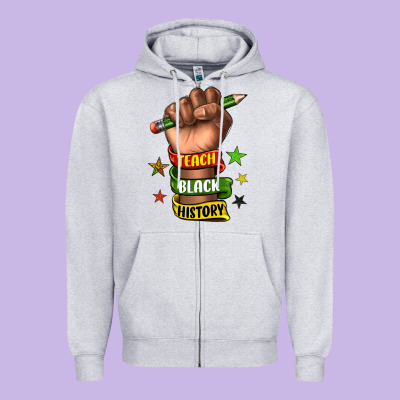 Zipper Hoodie teach black history