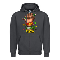 Smoke teach black history Zipper Hoodie - texasbilliewilder