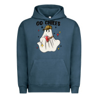 Pigment Midnight Navy go chiefs boujee sports ghost stanley Urban Hoodie - MaliasSmallBusiness