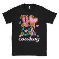 Black love western cowboy Classic Tee - texasbilliewilder
