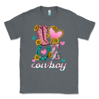 Charcoal Heather love western cowboy Classic Tee - texasbilliewilder