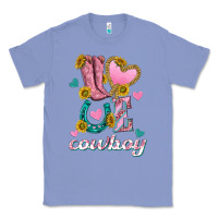 Colony Blue love western cowboy Classic Tee - texasbilliewilder