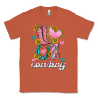 Copper love western cowboy Classic Tee - texasbilliewilder
