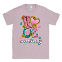 Lilac love western cowboy Classic Tee - texasbilliewilder