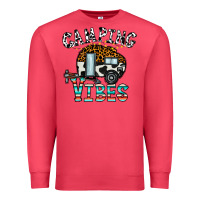 Cardinal camping vibes Premium Sweatshirt - CowhideDigitalArt