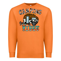 Carrot camping vibes Premium Sweatshirt - CowhideDigitalArt