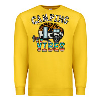 Lemon camping vibes Premium Sweatshirt - CowhideDigitalArt