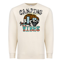 Sandshell camping vibes Premium Sweatshirt - CowhideDigitalArt