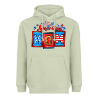 Matcha American mom Heavyweight Hoodie - Neo Western
