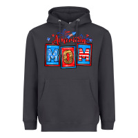 Smoke American mom Heavyweight Hoodie - Neo Western