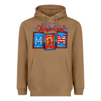 Toasted Coconut American mom Heavyweight Hoodie - Neo Western