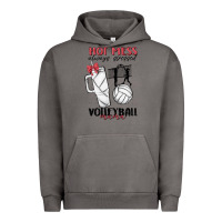 Pigment Tornado hot mess always stressed volleyball mama Urban Hoodie - MaliasSmallBusiness