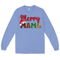 Colony Blue merry mama Long Sleeve Tee - BarkalooDesign
