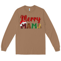 Toasted Coconut merry mama Long Sleeve Tee - BarkalooDesign