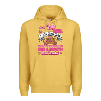 Antique Gold As A Leo Girl I Was Born With My Heart On My Sleeve And A Mouth Premium Hoodie - Jasminsmagicworld