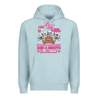 Blue Mist As A Leo Girl I Was Born With My Heart On My Sleeve And A Mouth Premium Hoodie - Jasminsmagicworld