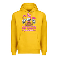 Lemon As A Leo Girl I Was Born With My Heart On My Sleeve And A Mouth Premium Hoodie - Jasminsmagicworld