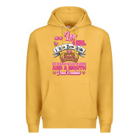Mustard As A Leo Girl I Was Born With My Heart On My Sleeve And A Mouth Premium Hoodie - Jasminsmagicworld