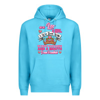 Ocean Blue As A Leo Girl I Was Born With My Heart On My Sleeve And A Mouth Premium Hoodie - Jasminsmagicworld