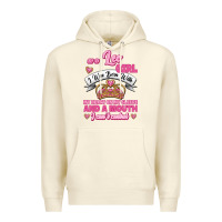 Sandshell As A Leo Girl I Was Born With My Heart On My Sleeve And A Mouth Premium Hoodie - Jasminsmagicworld