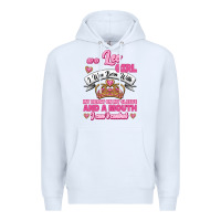 White As A Leo Girl I Was Born With My Heart On My Sleeve And A Mouth Premium Hoodie - Jasminsmagicworld