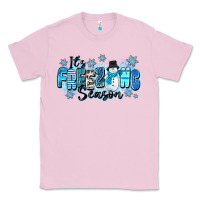 Bubblegum Pink it's freezing season Classic Tee - Zillion Design Studio