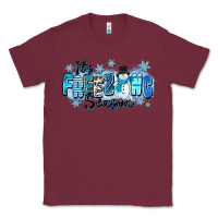 Burgundy it's freezing season Classic Tee - Zillion Design Studio