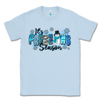 Dusty Blue it's freezing season Classic Tee - Zillion Design Studio