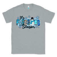 Heather Grey it's freezing season Classic Tee - Zillion Design Studio