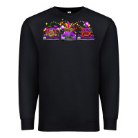 Black Mardi gras farm trucks Premium Sweatshirt - FaDigitalArtStudio