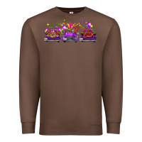 Chestnut Mardi gras farm trucks Premium Sweatshirt - FaDigitalArtStudio