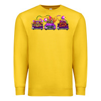 Lemon Mardi gras farm trucks Premium Sweatshirt - FaDigitalArtStudio