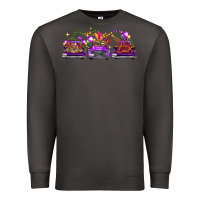 Smoke Mardi gras farm trucks Premium Sweatshirt - FaDigitalArtStudio