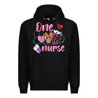 Black one loved nurse Premium Hoodie - BarkalooDesign