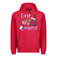 Cardinal one loved nurse Premium Hoodie - BarkalooDesign