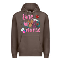 Coffee one loved nurse Premium Hoodie - BarkalooDesign