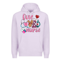 Lilac one loved nurse Premium Hoodie - BarkalooDesign