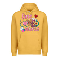 Mustard one loved nurse Premium Hoodie - BarkalooDesign