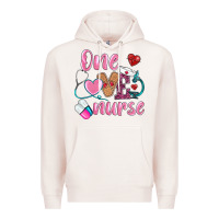Pale Pink one loved nurse Premium Hoodie - BarkalooDesign