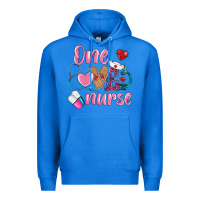 True Royal one loved nurse Premium Hoodie - BarkalooDesign