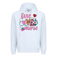 White one loved nurse Premium Hoodie - BarkalooDesign