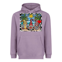 Lavender summer gnome mousepad Heavyweight Hoodie - SublimationCraftShop