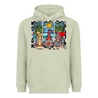 Matcha summer gnome mousepad Heavyweight Hoodie - SublimationCraftShop
