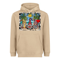 Mushroom summer gnome mousepad Heavyweight Hoodie - SublimationCraftShop